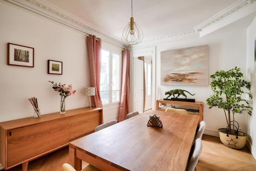 Superbe Appartement A 2 Min A Pied De La Station De Metro Paris Dış mekan fotoğraf